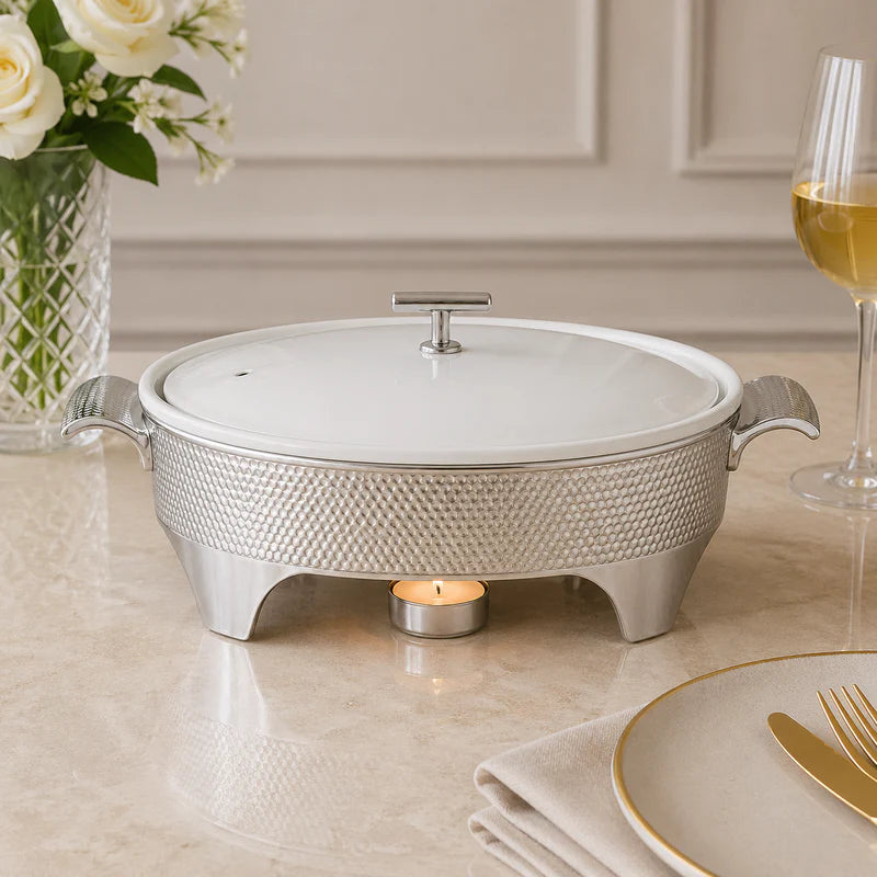 Brilliant Premium 14.5-Inch Round Chafing Dish