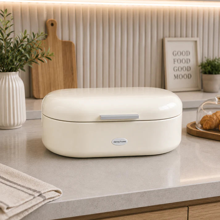 Danny Home Bread Box – Cream