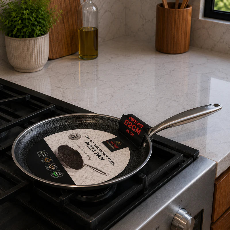 Stainless Steel Pizza Pan | 24cm
