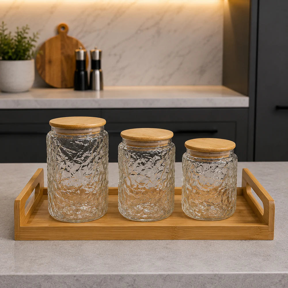 Premium Glass Storage Jar