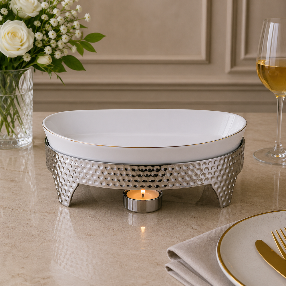 Brilliant Elegant 11-Inch Round Platter