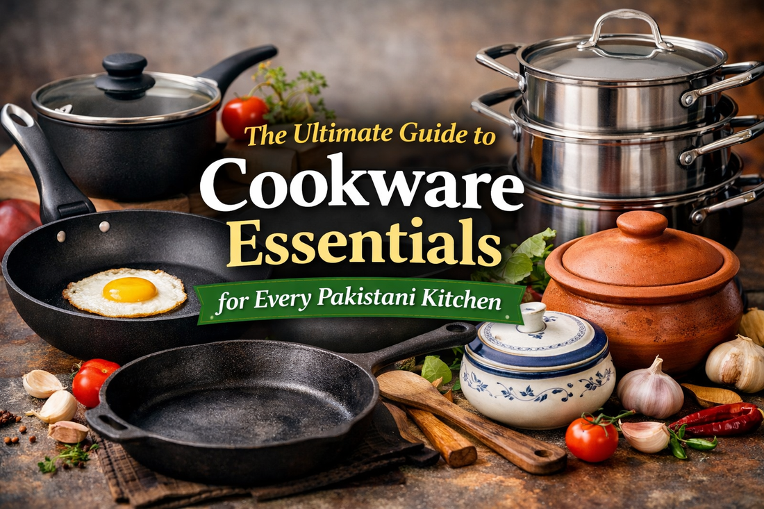 🍳 The Ultimate Guide to Cookware Essentials for Every Pakistani Kitchen