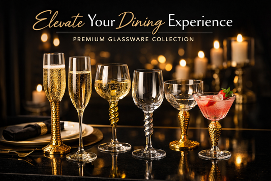 Premium Glassware in Pakistan – Crystal Glass Sets, Flutes & Goblets | Hudhud Traders