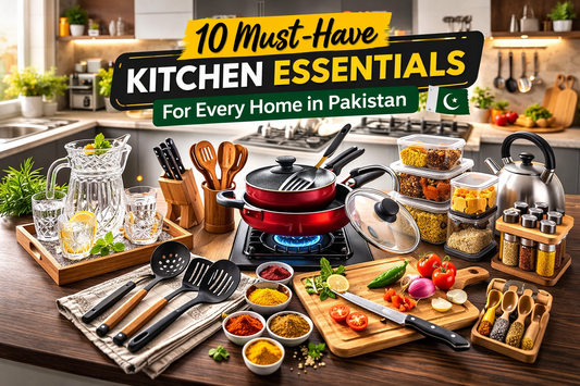 10 Must-Have Kitchen Essentials for Every Home in Pakistan