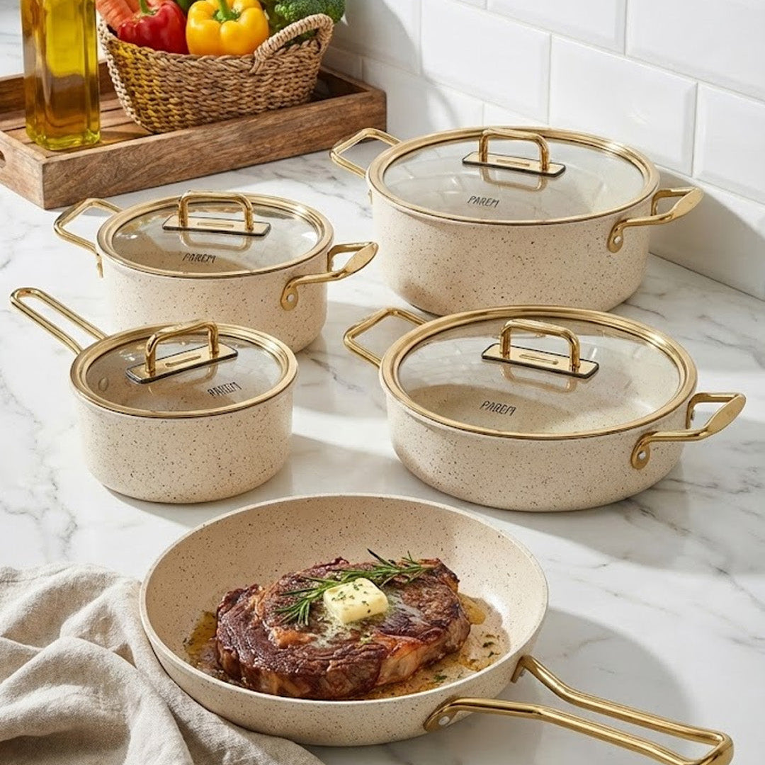 Falez PAREM 9 Pcs Cooking Set | Premium Turkish Cookware Pakistan