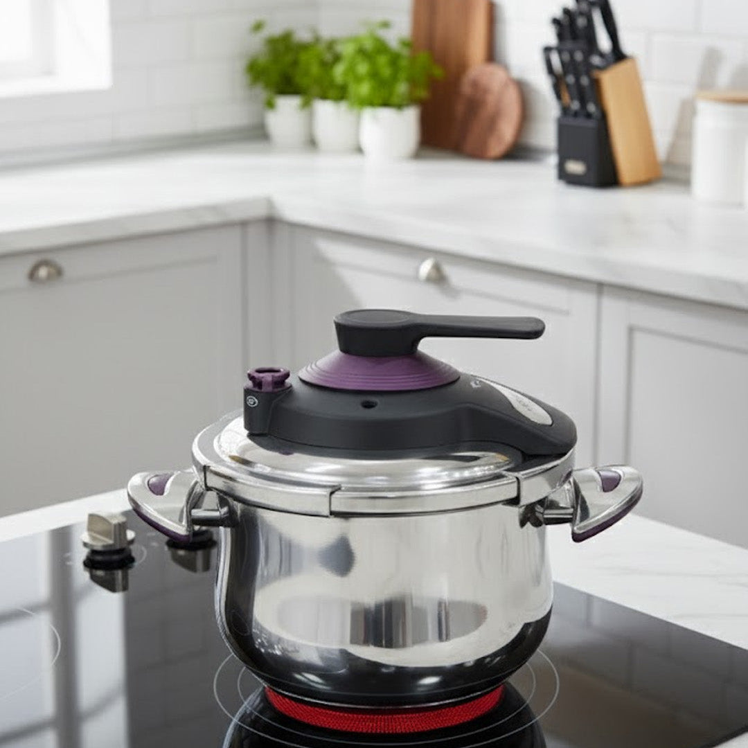 O.M.S Pressure Cooker – Purple | 5 Liter