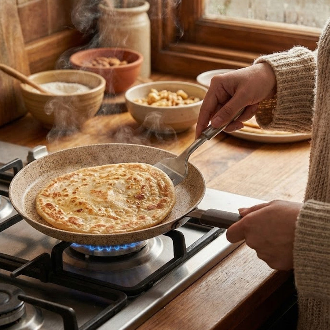 Falez Turkish Premium Creamy Frypan | 20cm / 22cm / 24cm / 26cm / 28cm / 30cm / 32cm