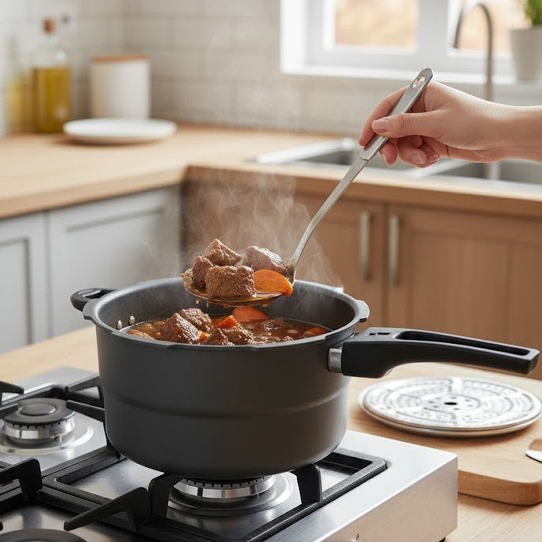 Premium Pressure Cooker – Grey | China | 5L / 7L / 9L