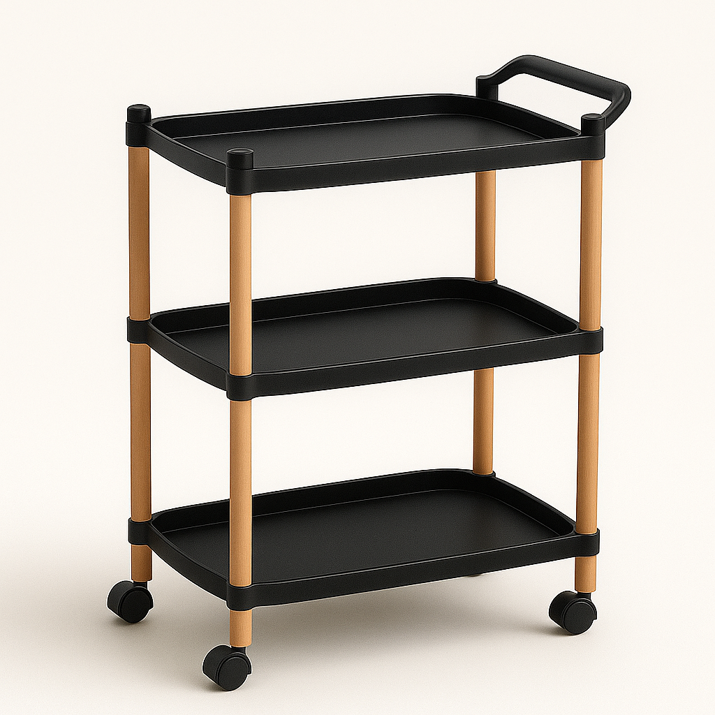 3-Tier Rolling Organizer Cart