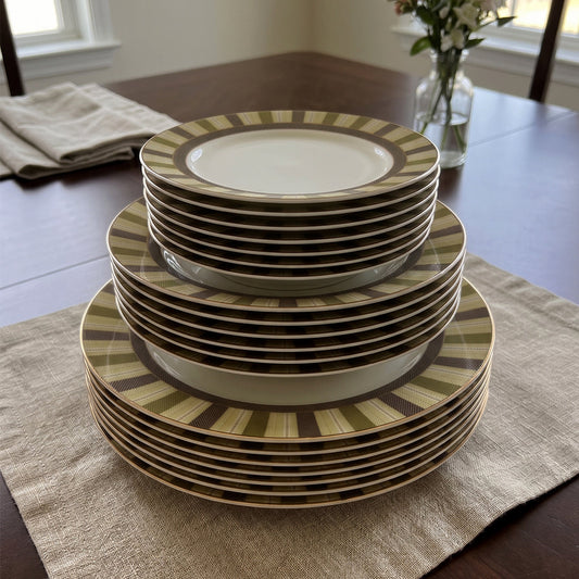 Premium Superbone 18pcs Dinnerware Set