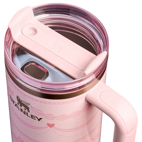 The Valentine’s Day Quencher H2.0 Flowstate™ Tumbler | 40 OZ – Pink Velvet Cake