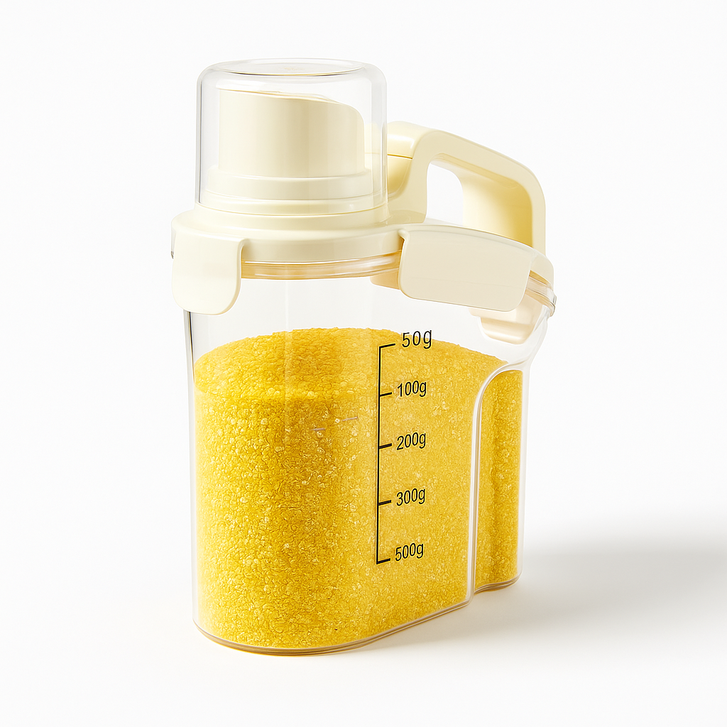 Airtight Pouring Storage Canister