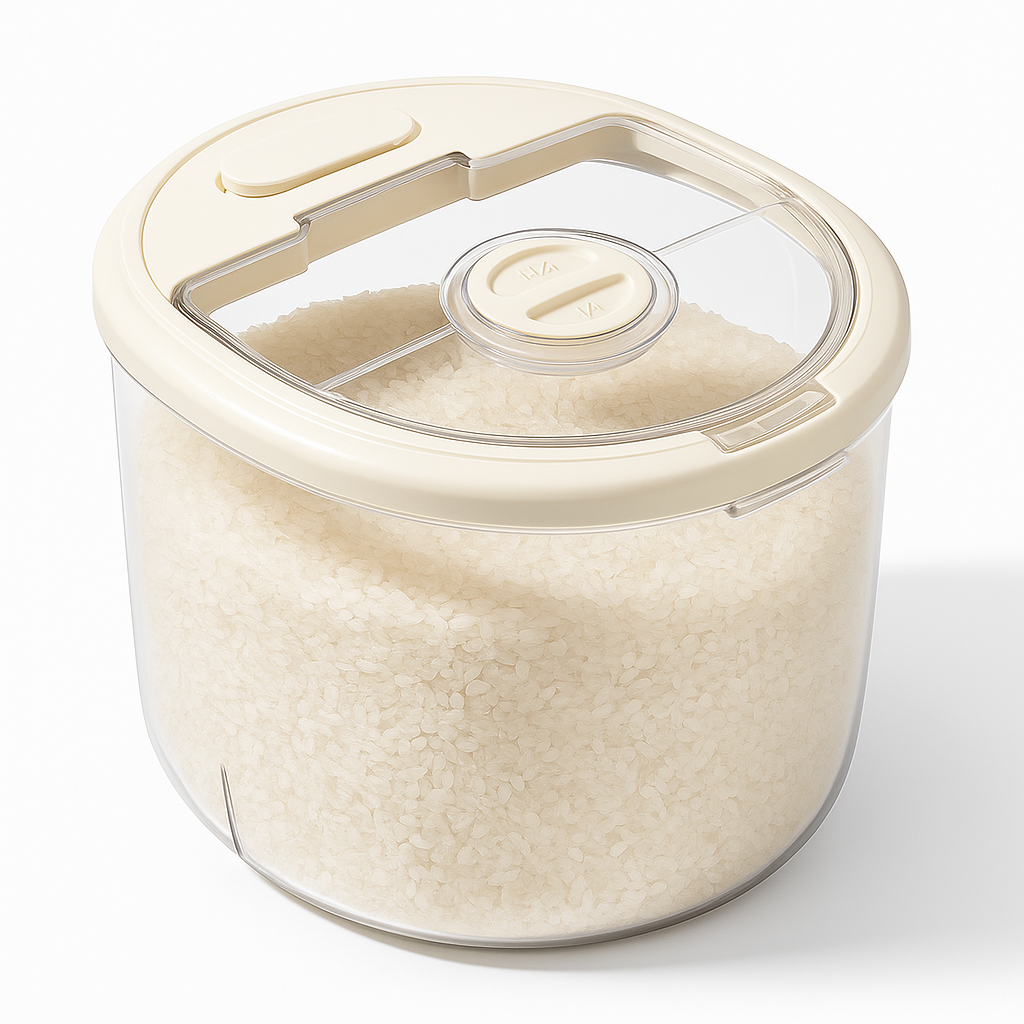 Airtight Acrylic Grain Container