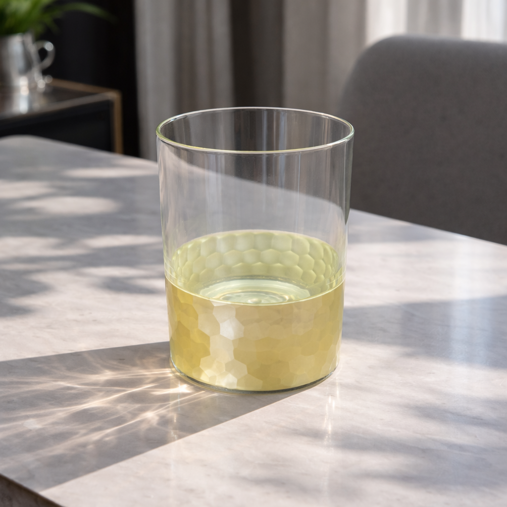 Crystal Gold Base Glasses – 6pcs