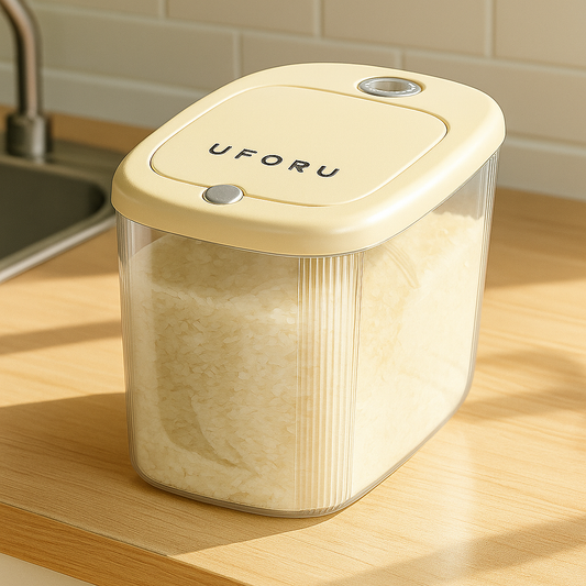 Airtight Acrylic Grain Container – 10kg