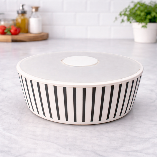 Premium Ceramic Bowl with Lid