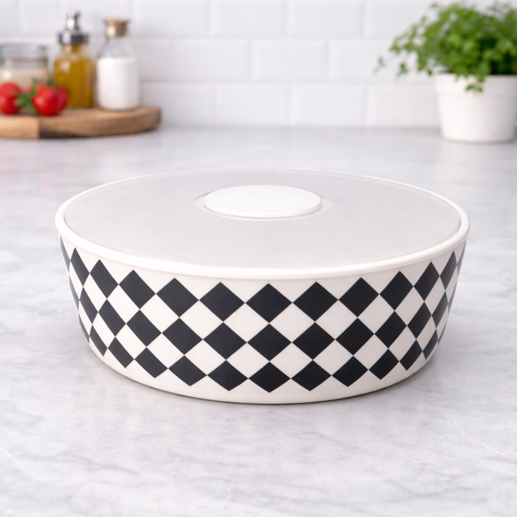 Premium Ceramic Bowl with Lid
