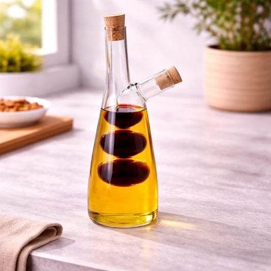 Danny Home Borosilicate 2 in 1 Oil & Vinegar Bottle 320ml