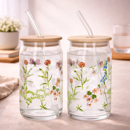 Danny Home Cola Drinking Glass Cup 2pcs 500ml