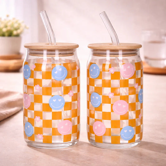 Danny Home Cola Drinking Glass Cup 2pcs 500ml
