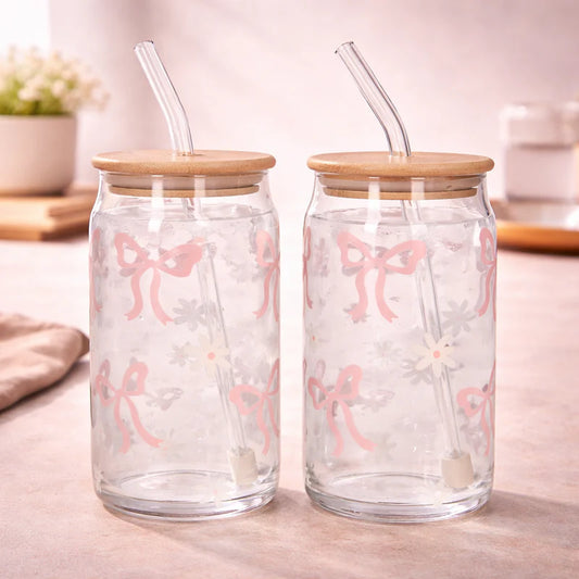 Danny Home Cola Drinking Glass Cup 2pcs 500ml