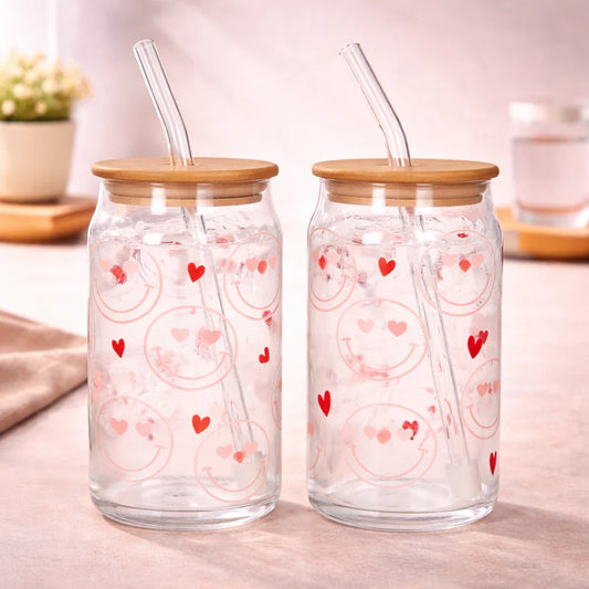 Danny Home Cola Drinking Glass Cup 2pcs 500ml