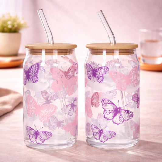 Danny Home Cola Drinking Glass Cup 2pcs 500ml