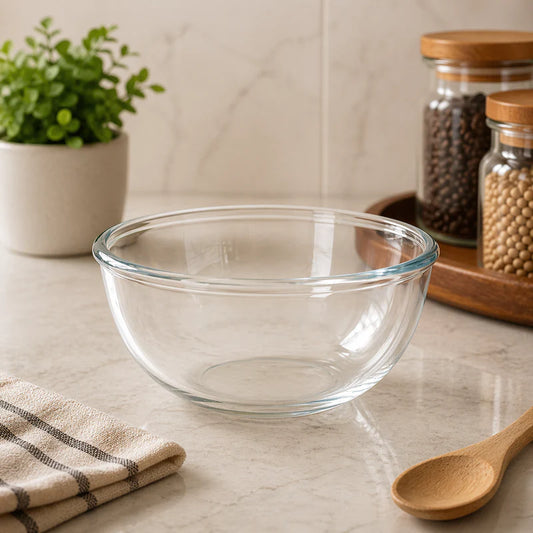 Danny Home Borosilicate Glass Salad Bowl 4400ml