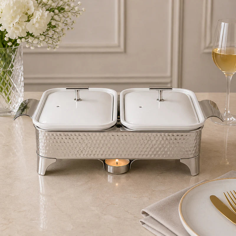 Brilliant Premium 12-Inch Double Rectangular dish