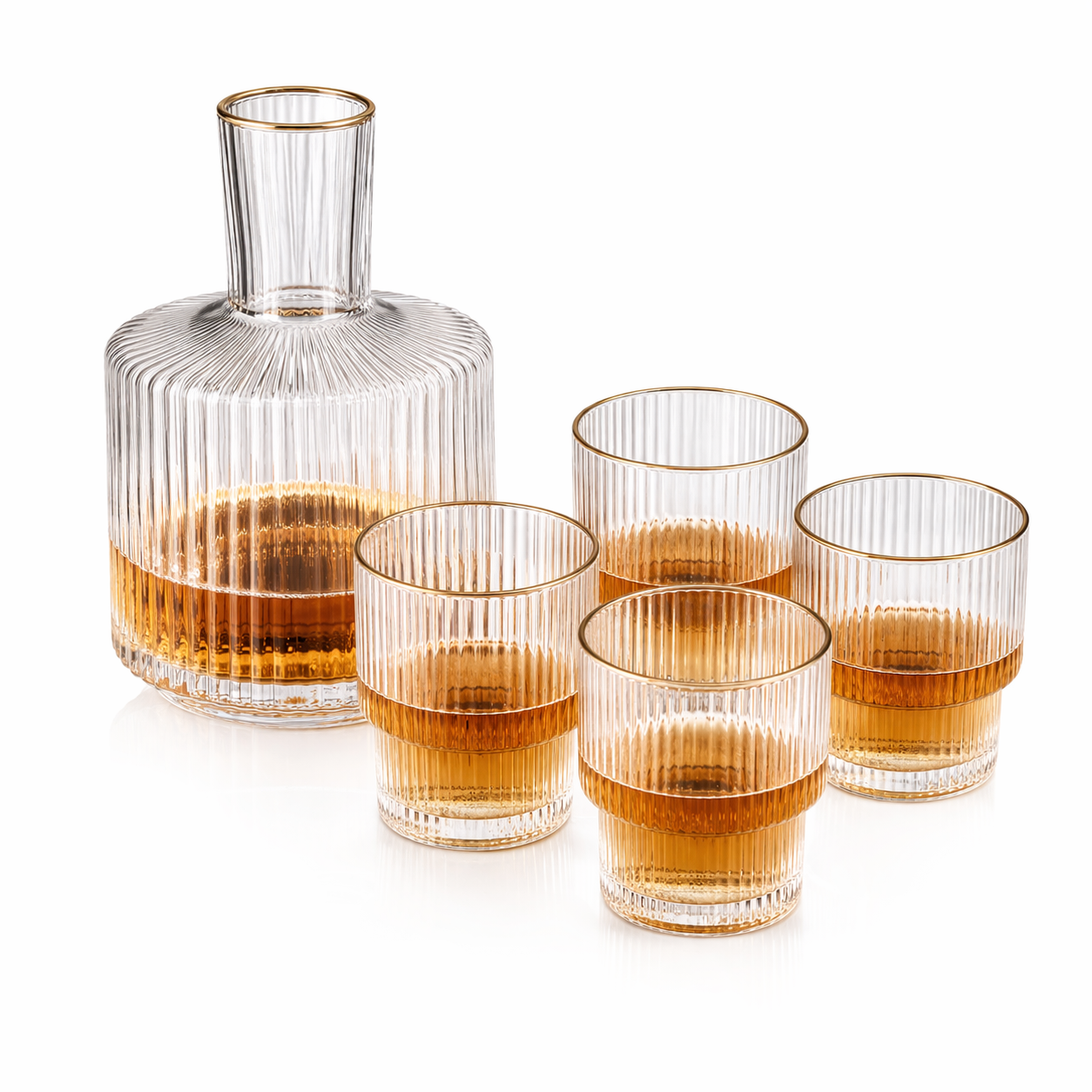 Premium Decanter Set 5Pcs