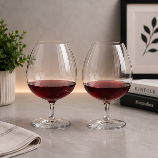 Danny Home Crystal Brandy Glass Set – 800ml (2 Pcs)