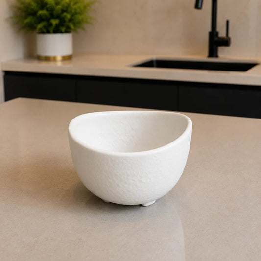 Winsor England 2.75 Inch Porcelain Oval Bowl – White Finish