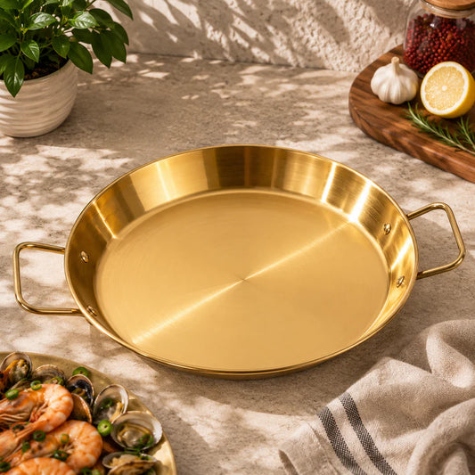 SeaFood Plate Gold – 20cm