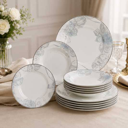 Premium Superbone 18pcs Dinnerware Set