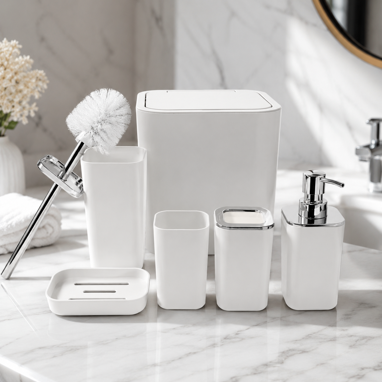 EliteStyle 6-Piece Bathroom Set