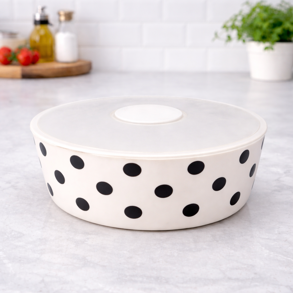Premium Ceramic Bowl with Lid