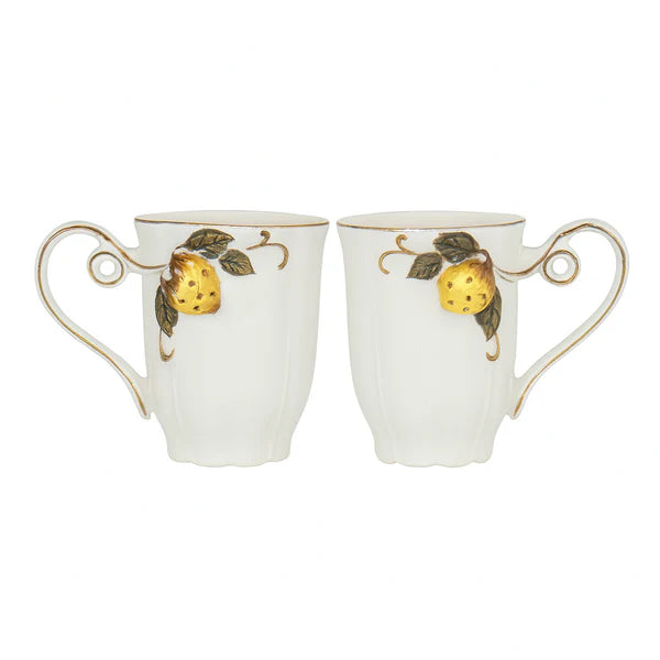 Angela Ceramic Mug Set – 2 Pieces