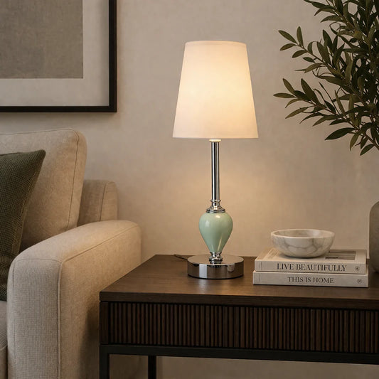 Danny Home Green Table Lamp 41.5cm