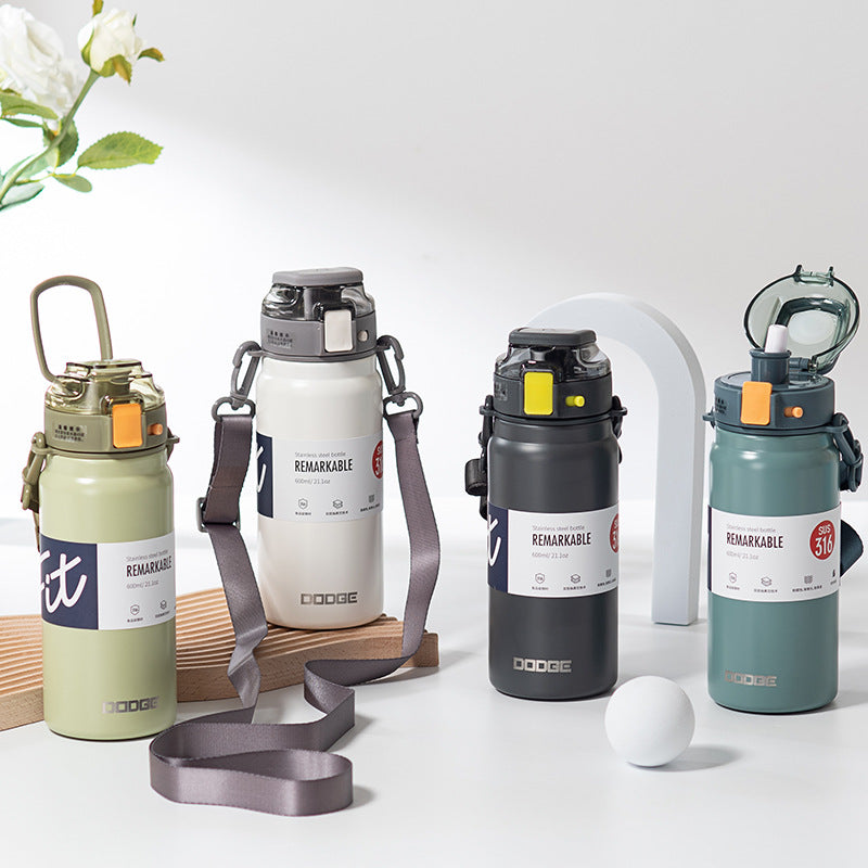 Dodge Sports Vacuum Thermos (600ml)