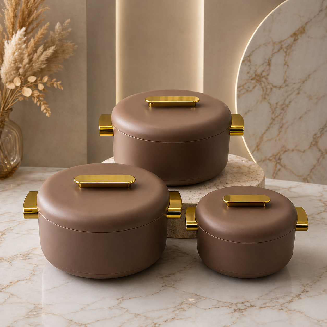 Luxury Casserole Set – 3 Piece Premium Hotpot