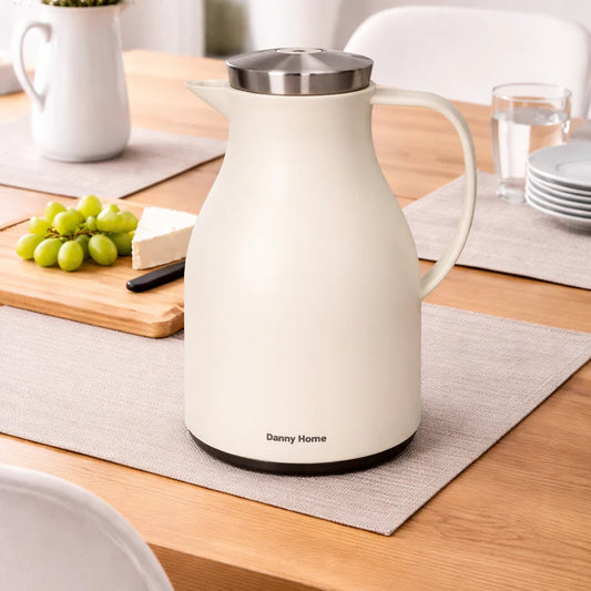 Danny Home Double Wall Glass Vacuum Jug 1.0L