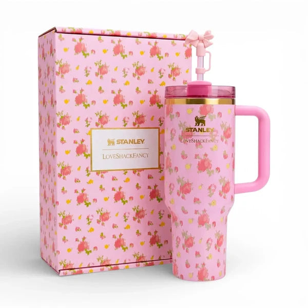 Stanley Floral 40oz Insulated Quencher Tumbler