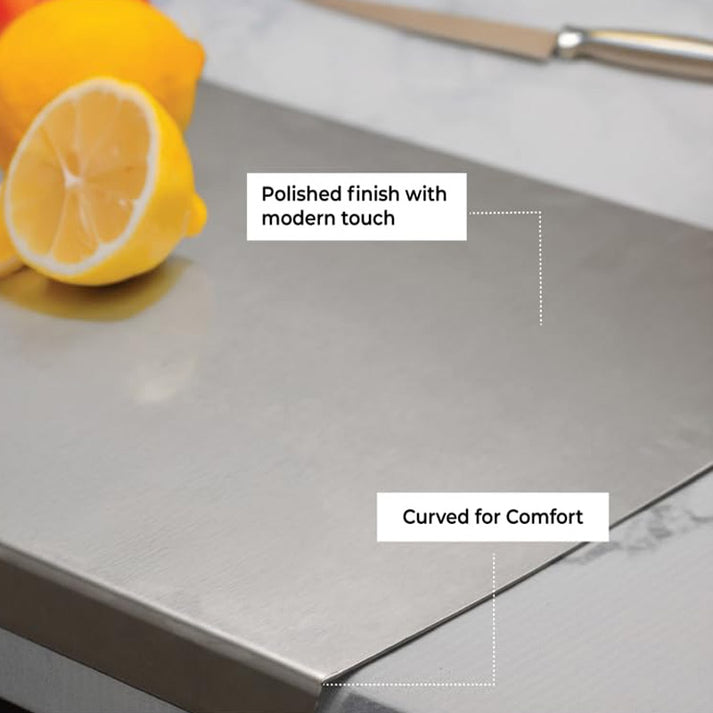 Stainless Steel Cutting Board Multipurpose Kitchen Board