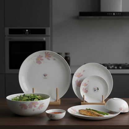 Opal Blossom Harmony Dinnerware Set  – 26 Pieces