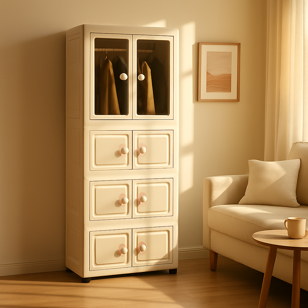 Foldable Storage Cabinet – 3–5 Layer
