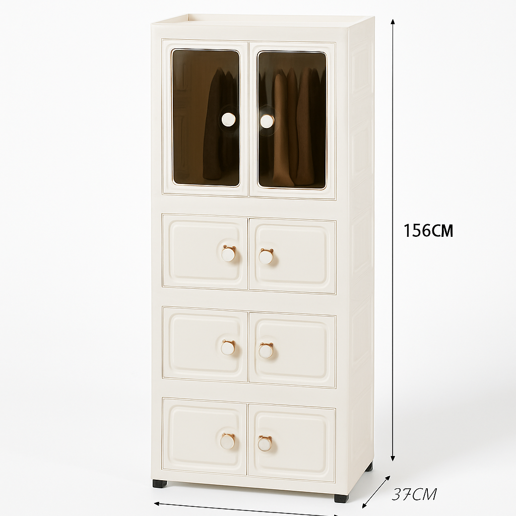 Foldable Storage Cabinet – 3–5 Layer