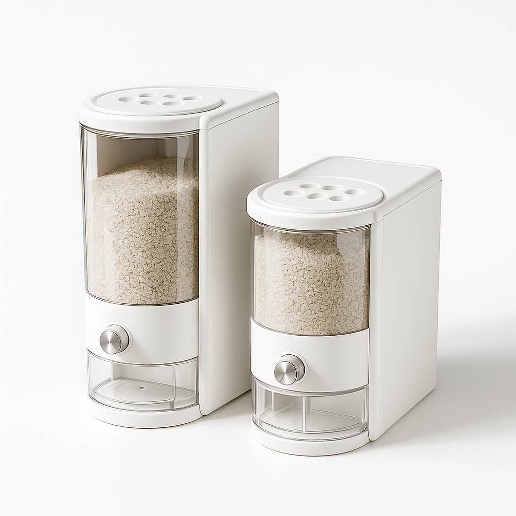 Airtight Acrylic Grain Container