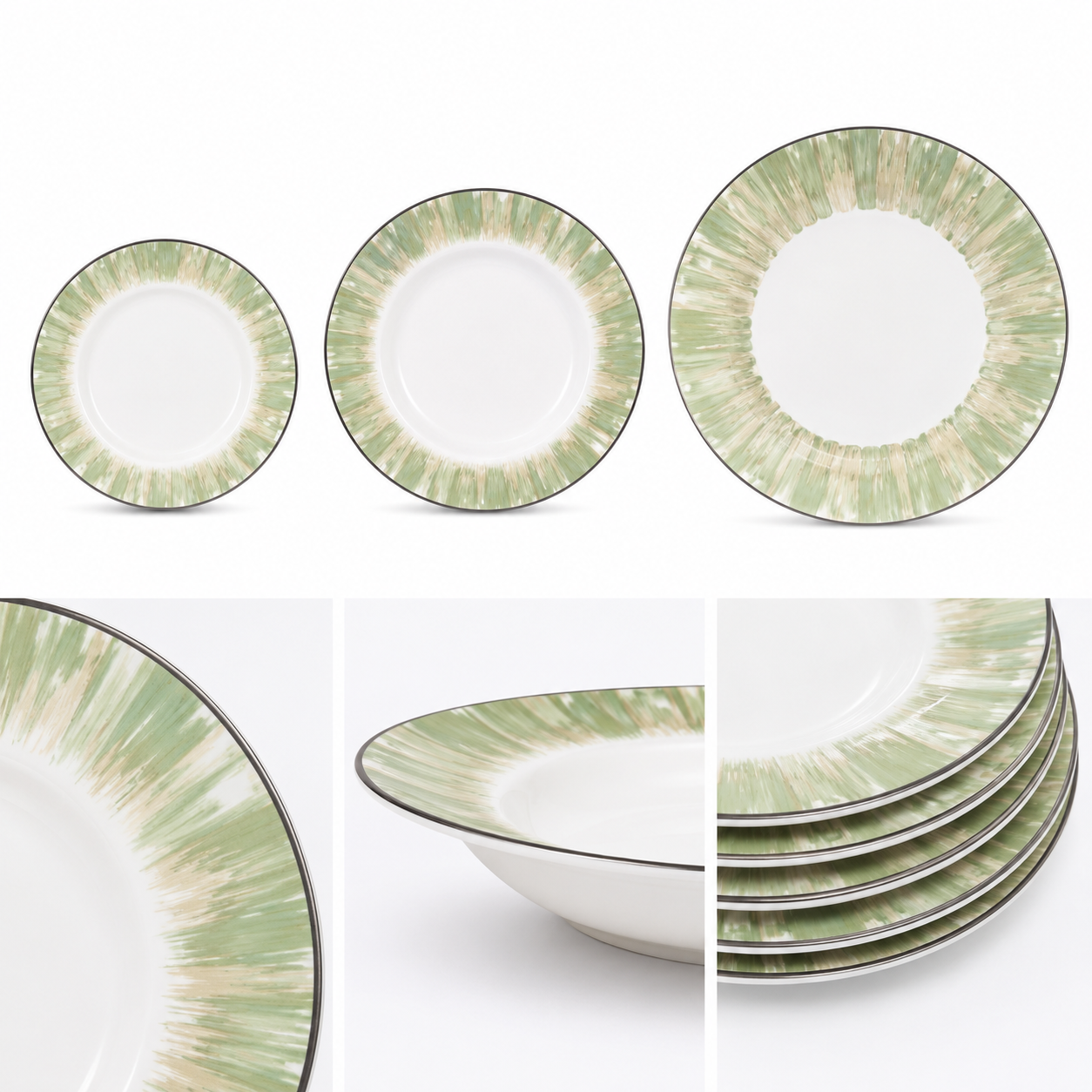 Premium Superbone 18pcs Dinnerware Set