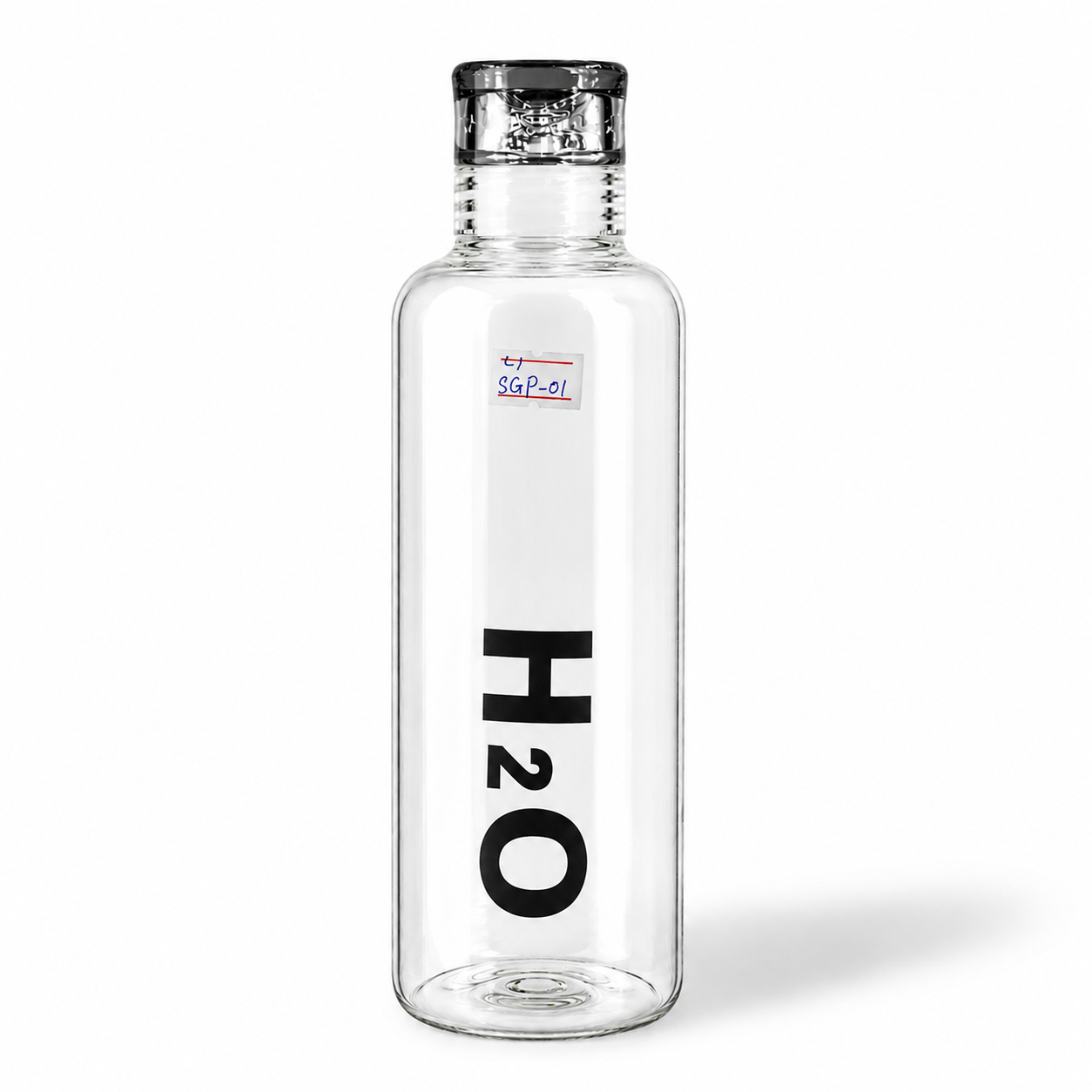 H2O Glass Water Bottle 500ml | Leakproof