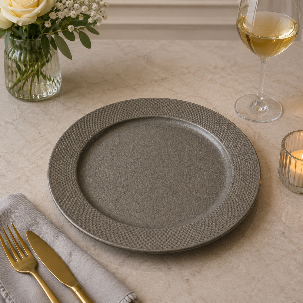 Brilliant Elegant 10.25-Inch Round Plate
